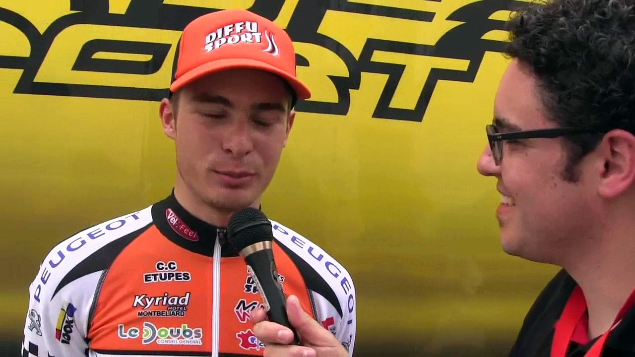 Interview de Léo Vincent (CC Etupes) sur la Ronde de l'Isard 2015
