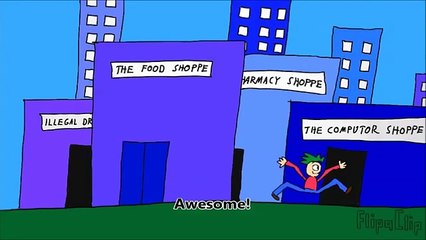 The Computor Virus - FlipaClip animation 23 ( comedy )