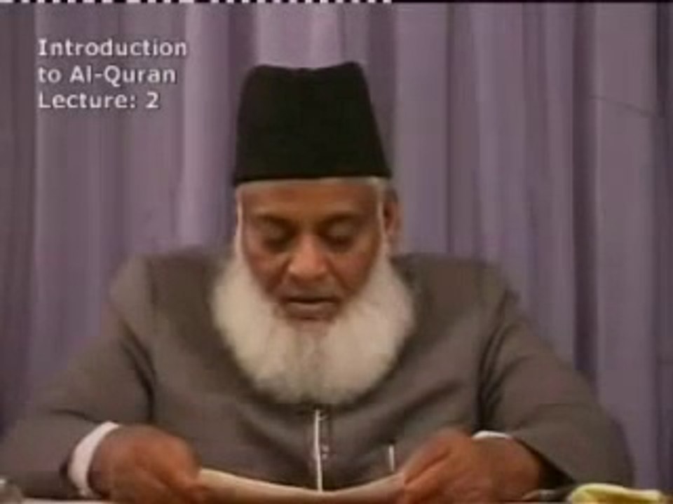 Part-3 - Quran Tafseer in Urdu - Dr. Israr Ahmed