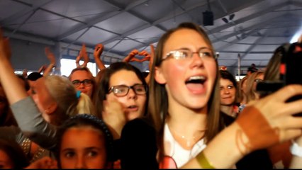 Kendji Girac au parc Saint-Paul