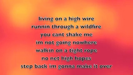 Livin' On A High Wire (lyrics) - Lemonade Mouth - Vidéo Dailymotion