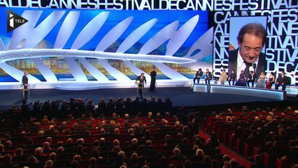 Vincent Lindon reçoit le Prix d'interprétration masculine