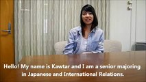 Kawtar Rai: Study in Tokyo, Japan at Meiji Gakuin University (UR-sponsored exchange)