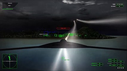VT: Test bomber run 2