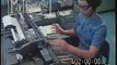 Stock Footage - Computer, Early Computers, IBM, Card Punch Machine, Machine, Technology