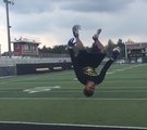 You Really Need to See This One-Hand, Backflip High School Football Catch
