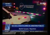 Corredor Javier Prado: Vehículos chocan tres veces en menos de 10 minutos