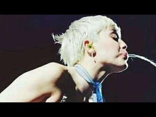 Miley Cyrus SPITS At Audience - BT