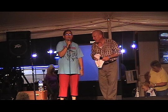 Danny McCorkle and Else sing 'Wooden Heart' Elvis Week 2004