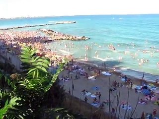 010_Faleza din Eforie Nord-Plaja si marea (20 Iul 2012)