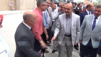 Kütahya'ya Helikopterle Gelen Müezzinoğlu, AK Parti Amblemli Kürsüde Konuşma Yaptı