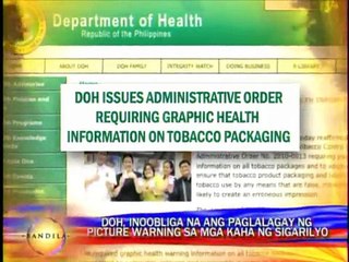 DOH: Print graphic warning images on cigarette packs