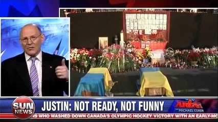 Michael Coren: Justin Trudeau jokes about the crisis in Ukraine