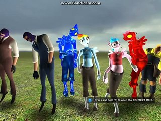 Gmod - Some of the TF2 Pony Skins