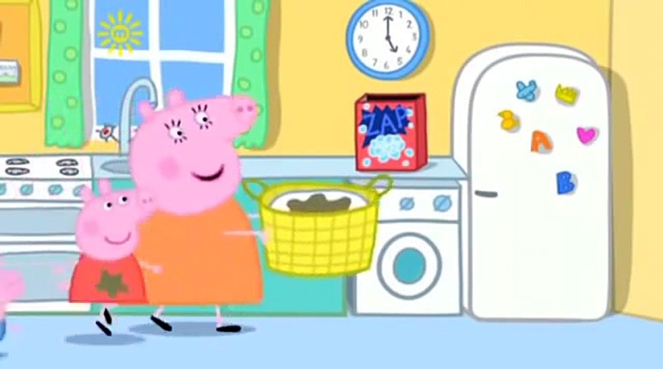 Πέππα το γουρουνάκι   Η Μπουγάδα pepa pig greek new