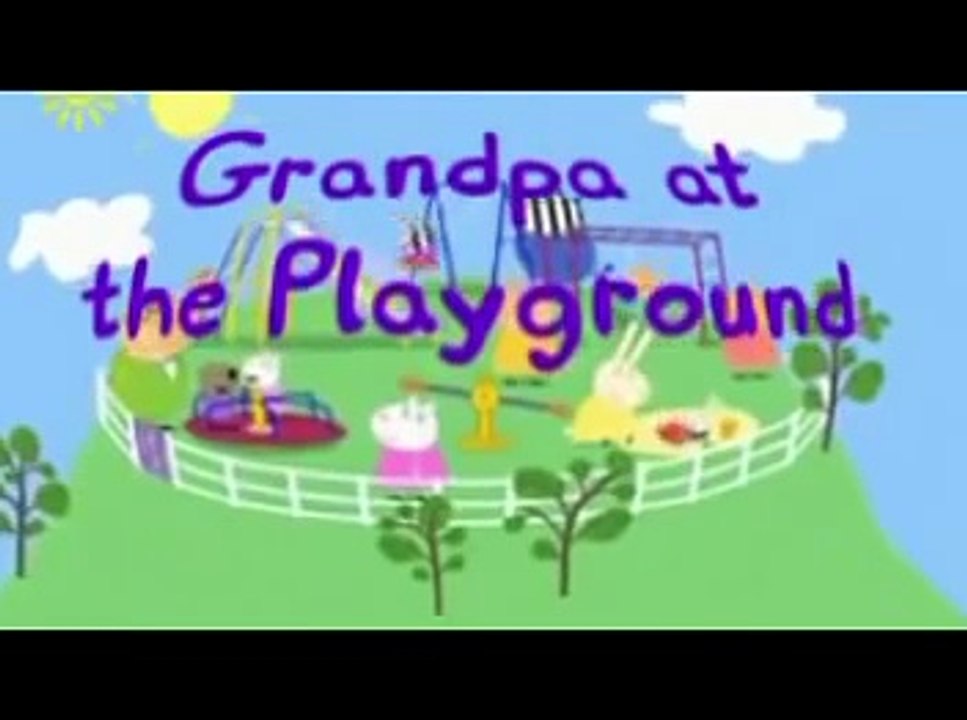 Πέππα το γουρουνάκι   Ο Παππούς στην παιδική χαρά pepapig greek new