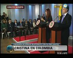 Visión 7: Cristina en Colombia: Acuerdos bilaterales con Santos