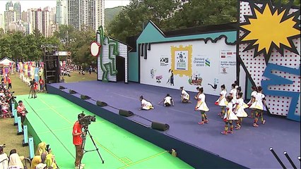 Cubism at Standard Chartered Arts in the Park Mardi Gras 2013