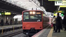 【JR西】大阪環状線 内回り 寺田町 Japan Osaka Loop Line Trains
