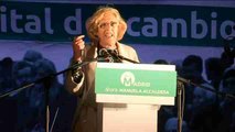 Carmena: Ha ganado el cambio, el reto es hacer de Madrid una ciudad decente