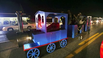 Ferguson Protesters Steal Train