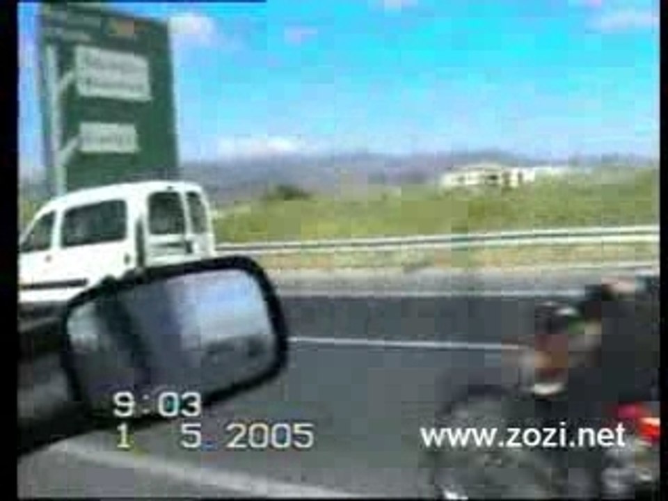 Mobylette-autoroute