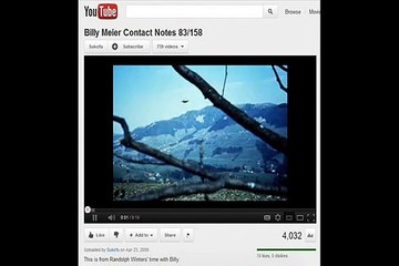 Aliens Take Billy Meier Back to Meet Jesus