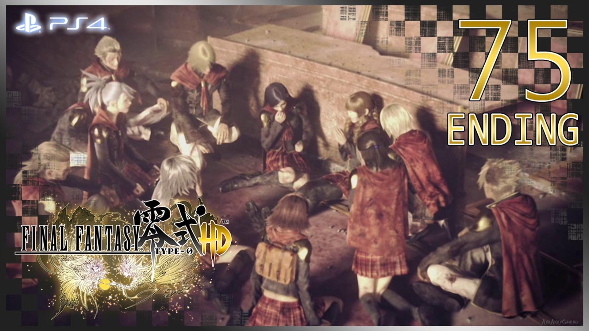 ファイナルファンタジー零式 Final Fantasy Type 0 Hd Ps4 75 Ending Japanese Dub Video Dailymotion