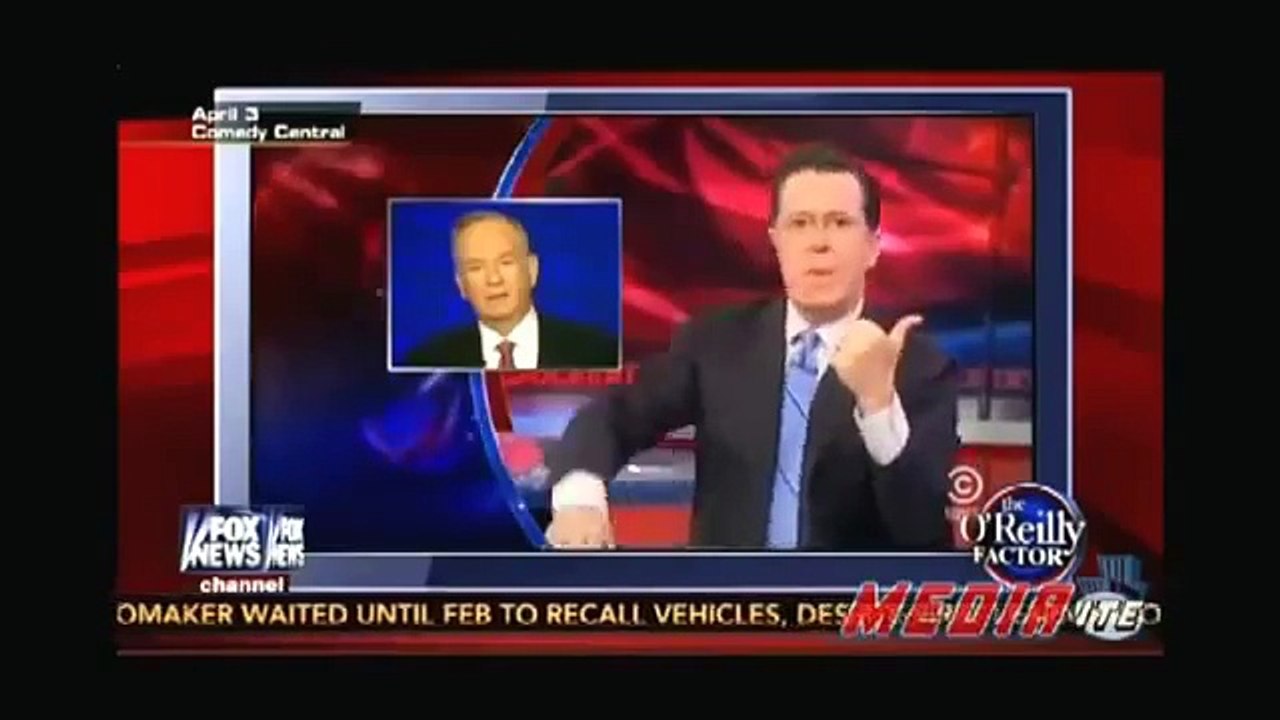Bill O'Reilly Attacks Stephen Colbert