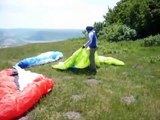 Nevsha: Bulgarian XC paragliding take off