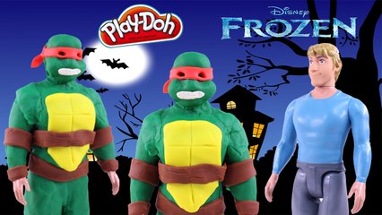 Frozen Play Doh Halloween Costume Kristoff as Raphael Teenage Mutant Ninja Turtles