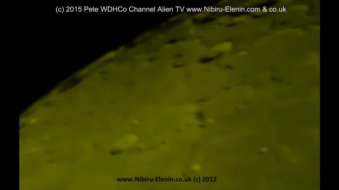 Moon LUNAR WAVE & UFOs Landing on Moon Alien TV Blast From Past