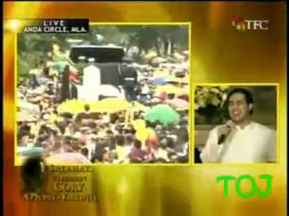 IMPOSSIBLE DREAM - Jed Madela, Cory Aquino Funeral