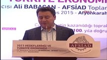 Afyonkarahisar 7/ Başbakan Yardımcısı Babacan: Güven ve İstikrar Ortamını Bozmaya Çalışanlar Var
