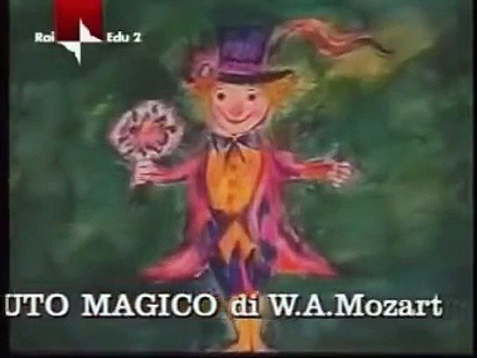 papageno e papagena  - flauto magico - mozart -luzzati.wmv