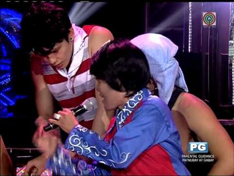 Melai shows off yodeling skills as Fred Panopio