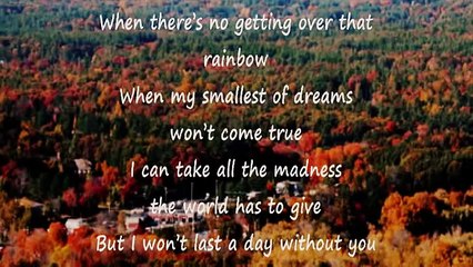 I Won't Last A Day Without You (Original Master Karaoke)