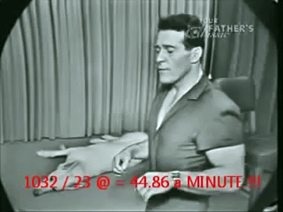Pushups with Jack LaLanne - A Tribute to A MAN..