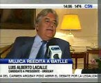 Lacalle pide disculpas a los argentinos por agravios de Mujica