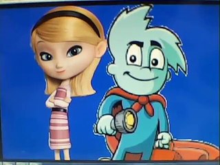 Pajama Sam and Penny Peterson talking about Campbell's Birthday
