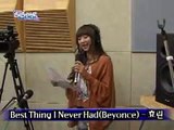 Radio 110930 SISTAR Hyorin - Best Thing I Never Had Beyonce Cover  Kiss The Radio