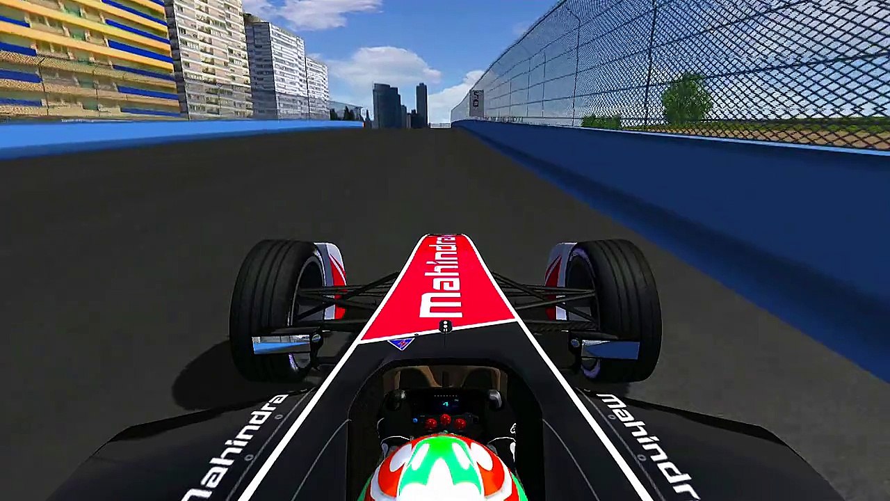 rFactor - Formula E 2015 - Karun Chandhok @ Uruguay HD