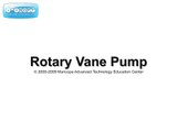 Rotary Vane Pump Animation