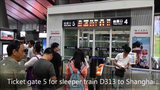 Beijing to Shanghai by sleeper train:  Video guide