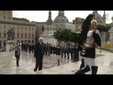 Roma - Mattarella - 100° anniversario Grande Guerra (24.05.15)