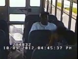 Autistic boy choked on school bus captured on surveillance video... Bus attendant arrested