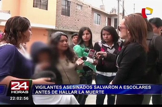 SJL: vigilantes asesinados salvaron a escolares del ataque de sicarios