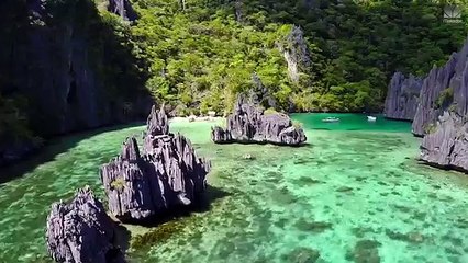 Exploring Palawans Perfect Beaches From the Air