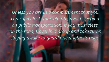 13 TIPS FOR SAFER TRAVEL IN TOUGH TIMES