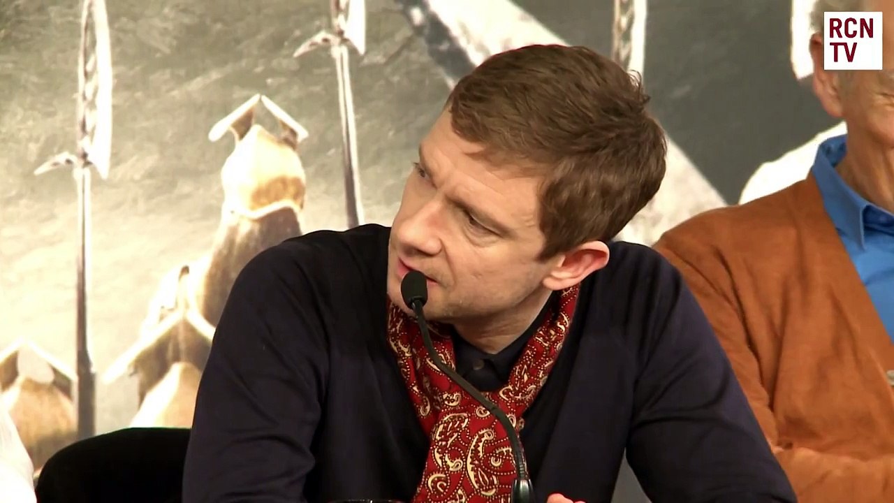 Martin Freeman Interview -  The Hobbit Battle of the Five Armies Premiere